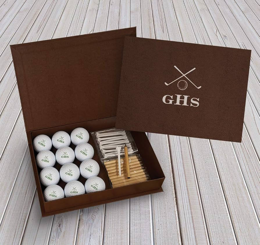 Personalized Golf Balls Gift Set with Personalized Case - 3599 | Amazon (US)