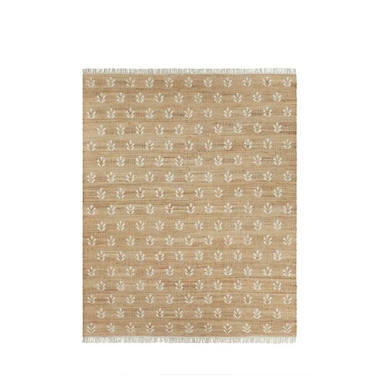 Better Homes & Gardens Floral Jute 8' x 10' Rug by Dave & Jenny Marrs | Walmart (US)