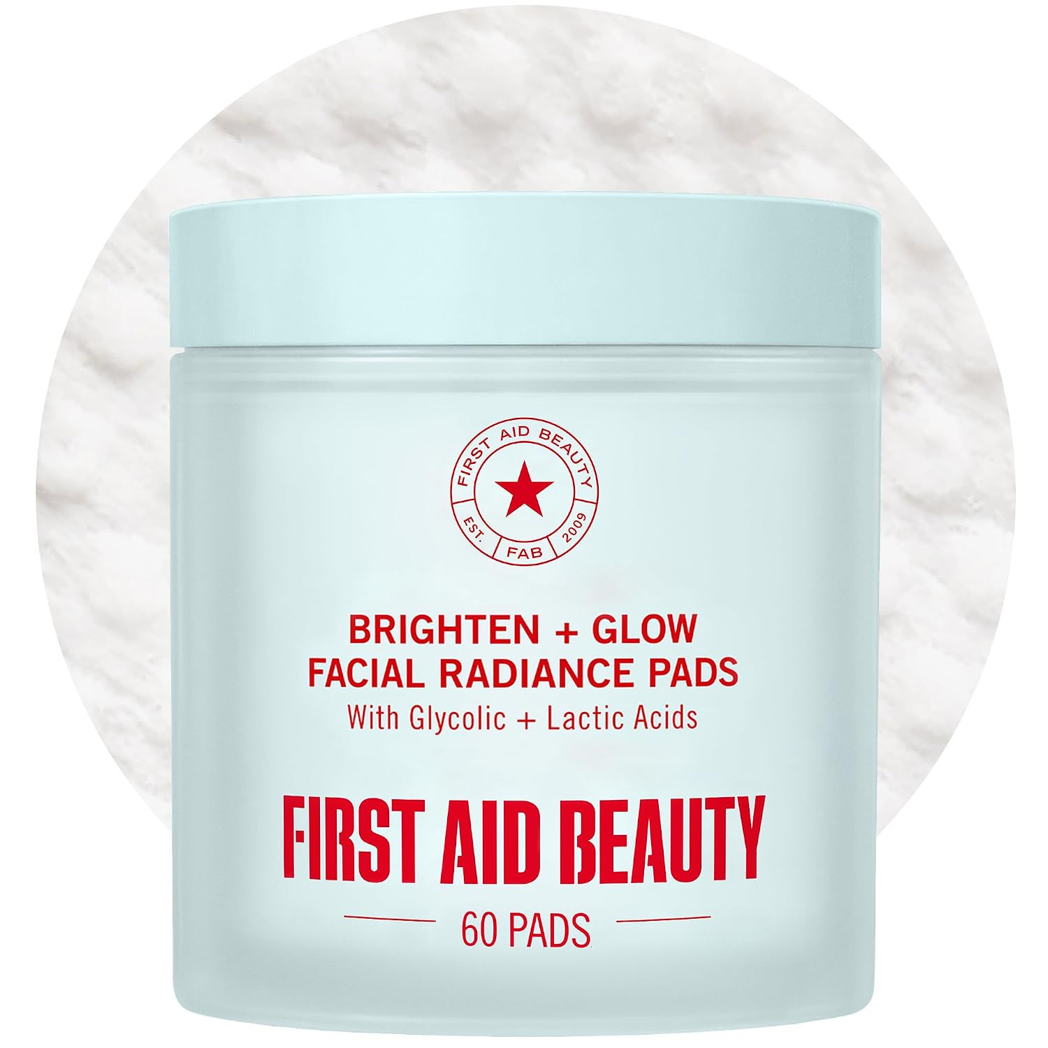First Aid Beauty Brighten & Glow Facial Radiance Pads, AHA, Sensitive Skin | Amazon (US)