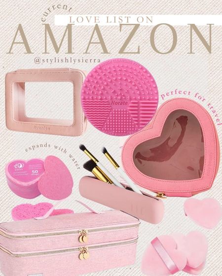 My Barbiecore Prime Day beauty items! 
I love the heart bag because it reminds me of the Stoney clover clear front cases

Prime day rip: make sure you tap on the product pages to see additional discounts. Most Amazon sellers use coupons instead of a percentage off. I got lots of $$ off my purchases doing this.  

#LTKunder50 #LTKbeauty #LTKxPrimeDay