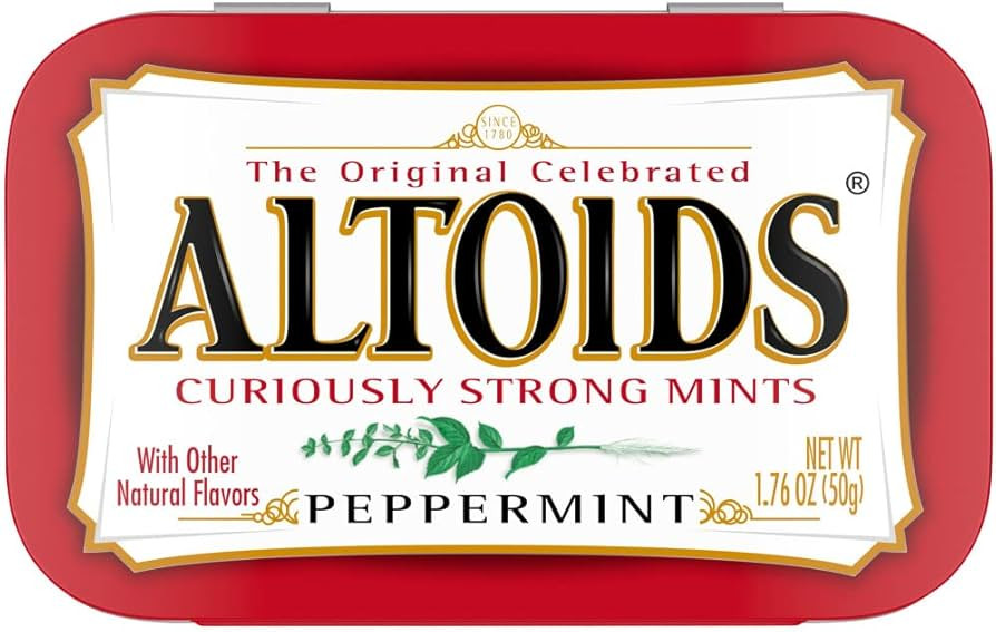 Altoids Peppermint Mints Single Pack, 1.76 ounce (Pack of 2) | Amazon (US)