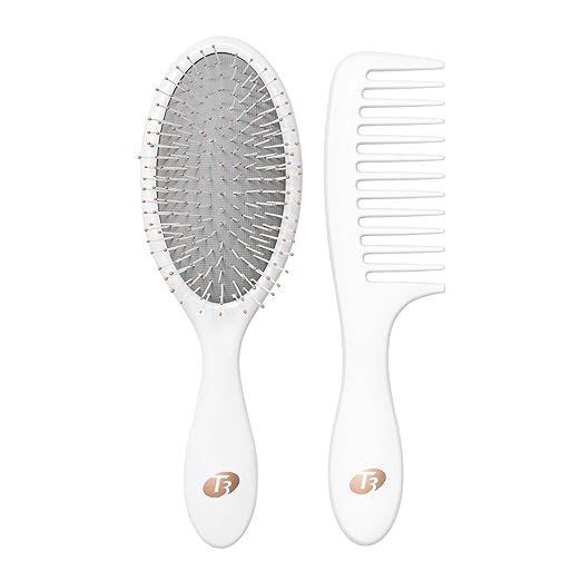 T3 Detangle Duo Brush Set | Detangling Brush and Shower Comb Set | Comb to Disperse Liquid & Brus... | Amazon (US)