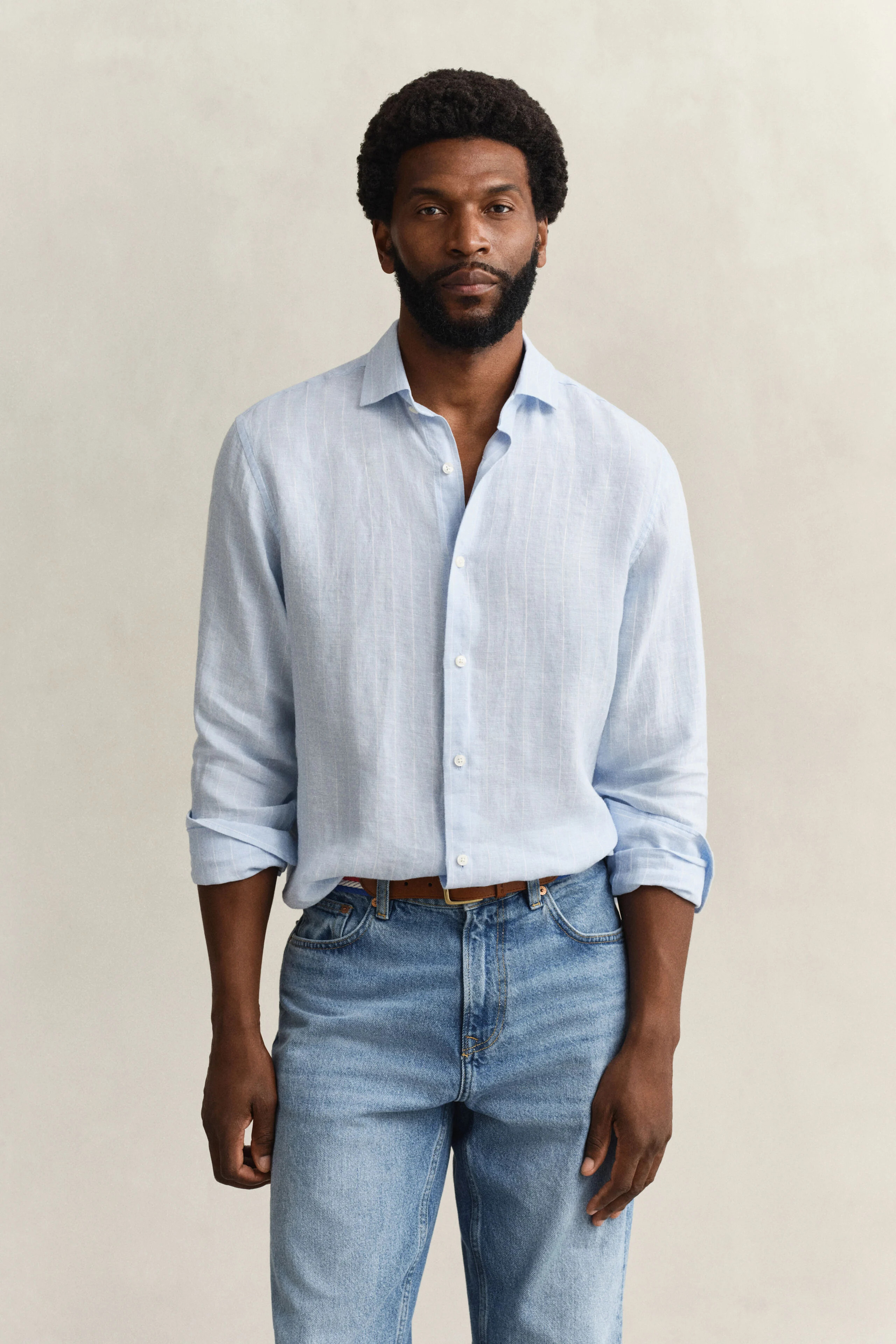 Striped Linen Shirt | Gant