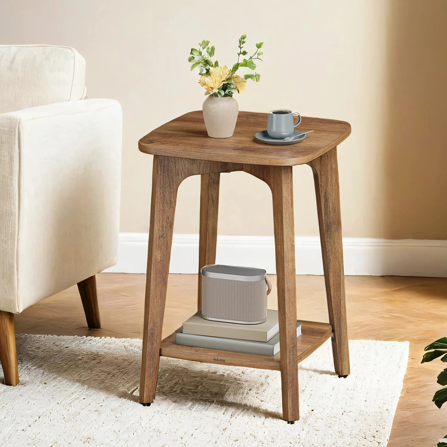 Millwood Pines Square End Table & Reviews | Wayfair | Wayfair North America