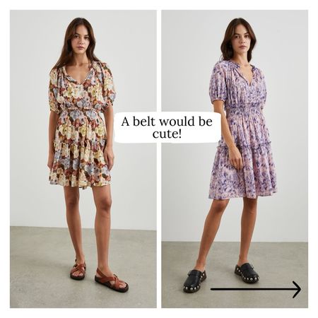 Cute little spring dress, short but not TOO short. Great with slides, kitten heel sandals, and clean street sneakers! Oh, knee boots and ankle boots too! add a denim jacket or a blazer. The possibilities are endless.  true to size.

#LTKSeasonal #LTKstyletip #LTKover40