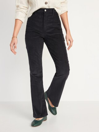 Higher High-Waisted Corduroy Flare Pants for Women | Old Navy (US)