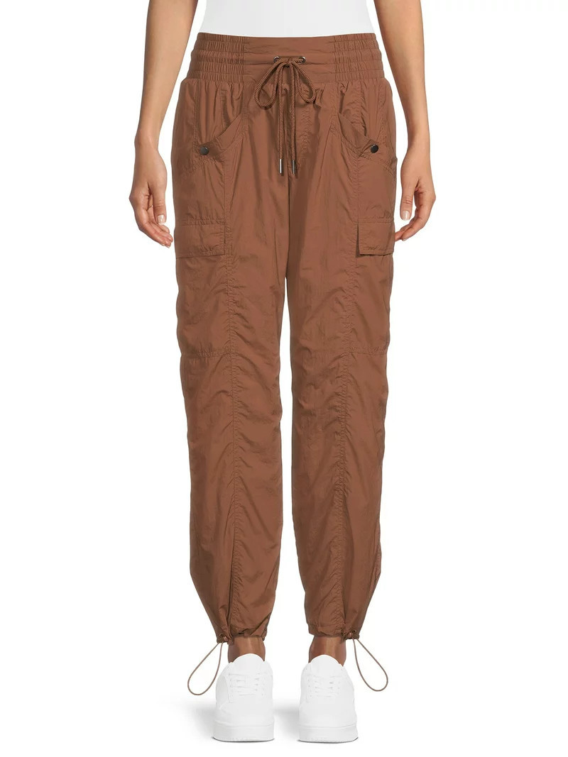 Avia Women's Utility Pant With Side Cargo Pockets - Walmart.com | Walmart (US)