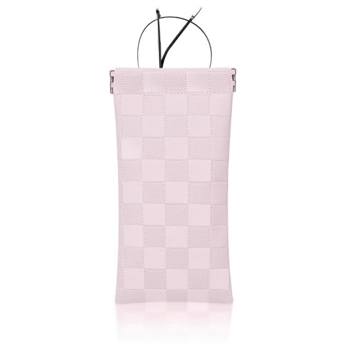 eyeglasses bag Soft Glasses bag, Portable Squeeze Top Sunglasses Case Travel for Women Girls | Amazon (US)