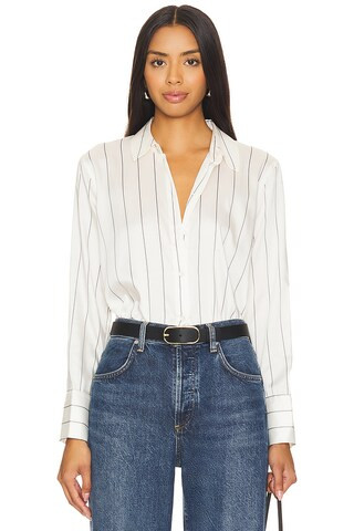 Rails Saige Shirt in Brixton Stripe from Revolve.com | Revolve Clothing (Global)