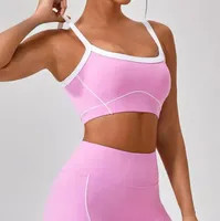 Yoga Tank Women Pants Sports Yoga Vest female tight yoga clothes quick-dry 28187 AND 28105 | DHGate