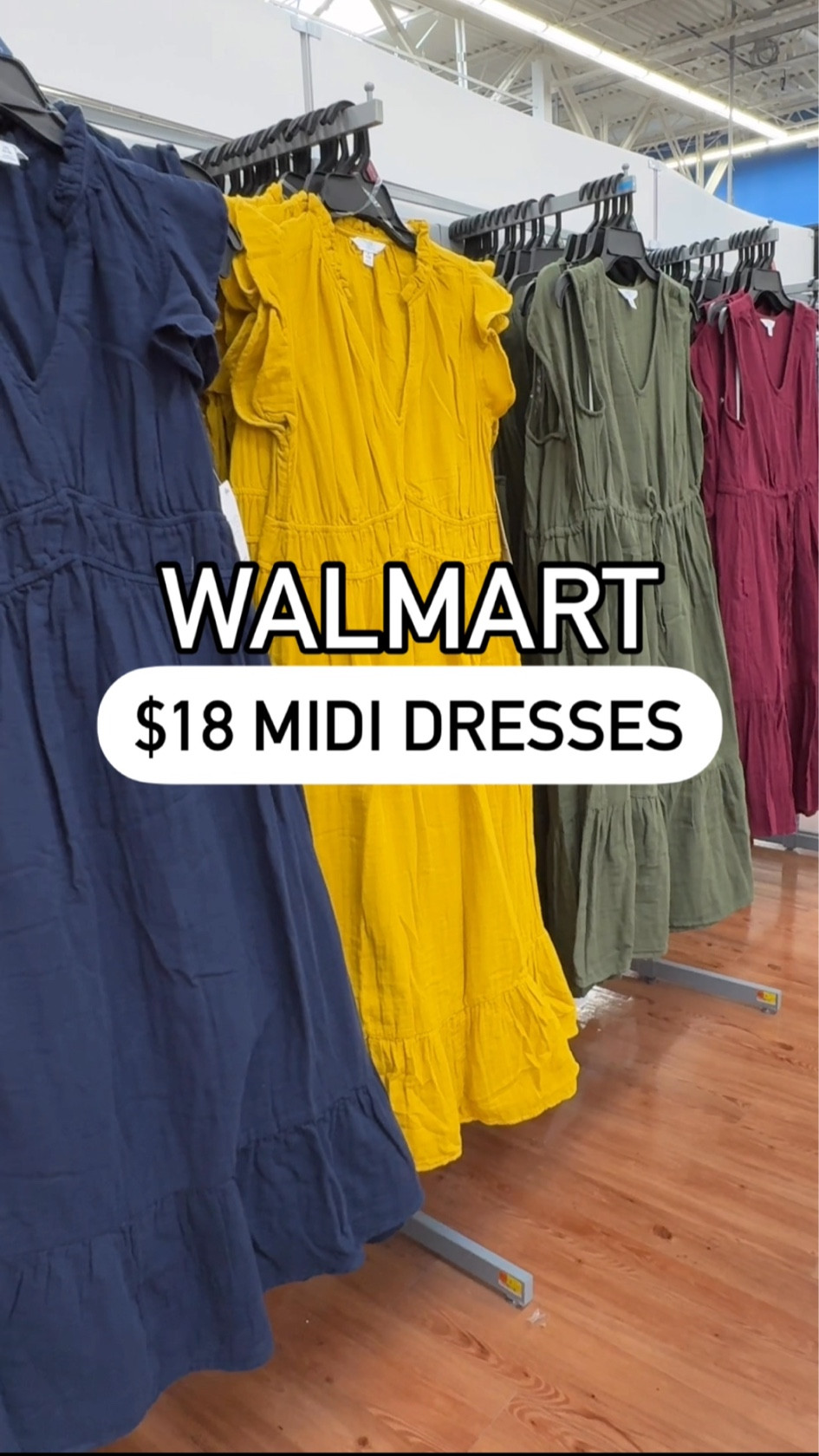 Instagram reel, Walmart outfit, Walmart fashion, Walmart try on, time and tru, midi dress, fall dress, teacher dress, back to school dress 

#LTKBacktoSchool #LTKWorkwear #LTKFindsUnder50