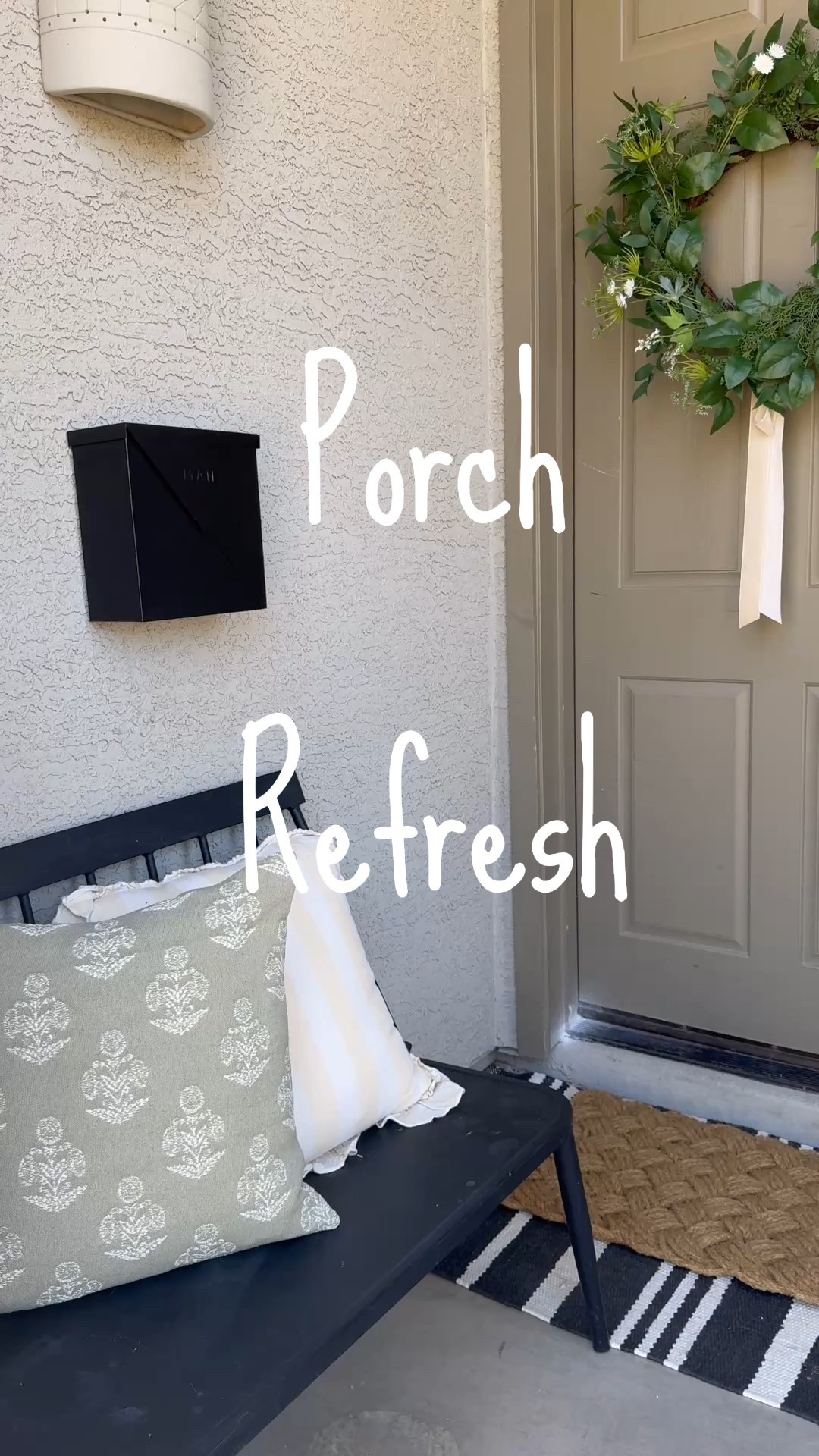 The porch needed some love! 🌿

#LTKHome #LTKSeasonal