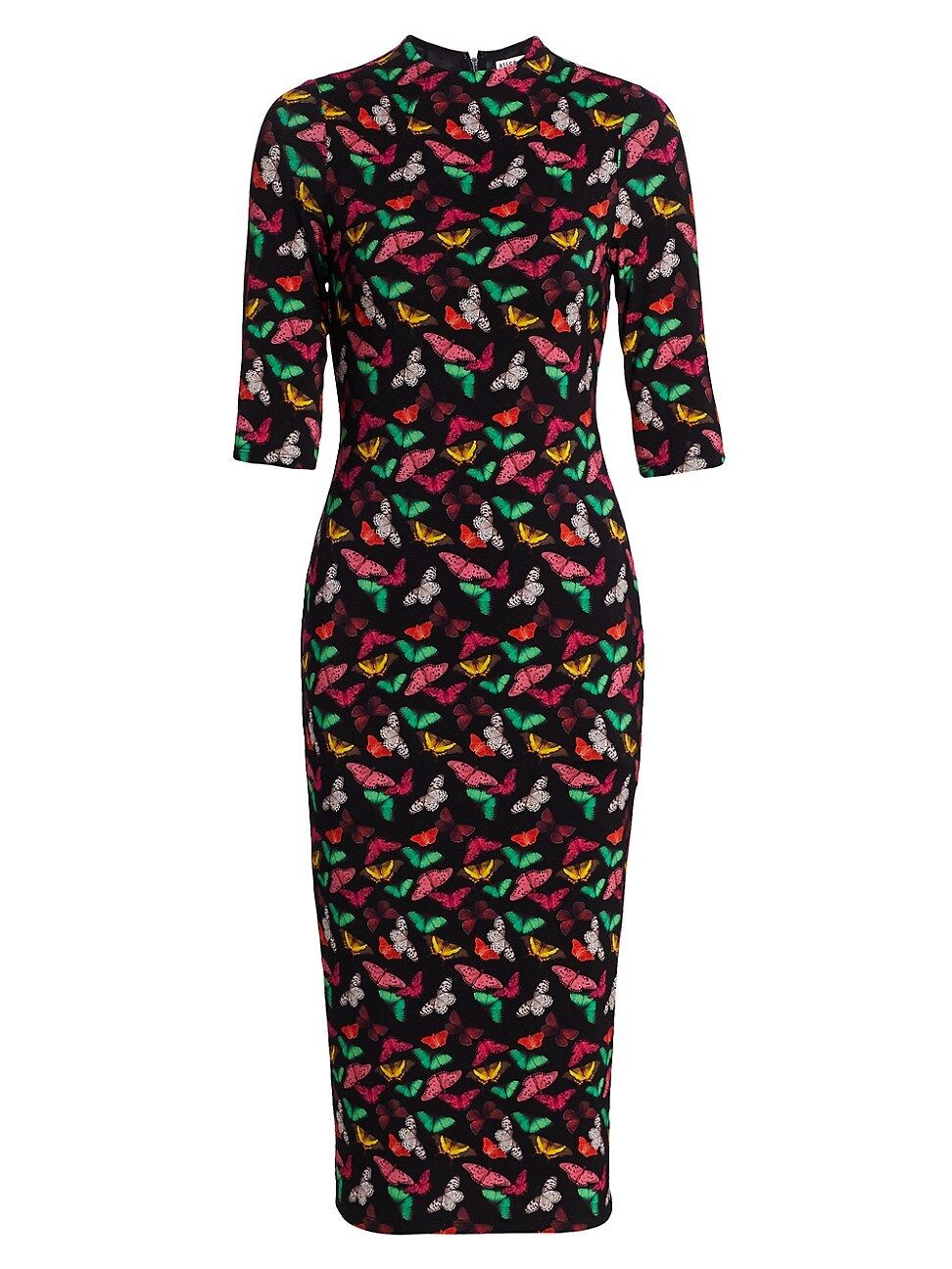 Alice + Olivia Women's Delora Knit Bodycon Dress - Small Butterflies - Size 10 | Saks Fifth Avenue