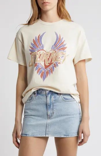 Journey Wings Oversize Cotton Graphic T-Shirt | Nordstrom