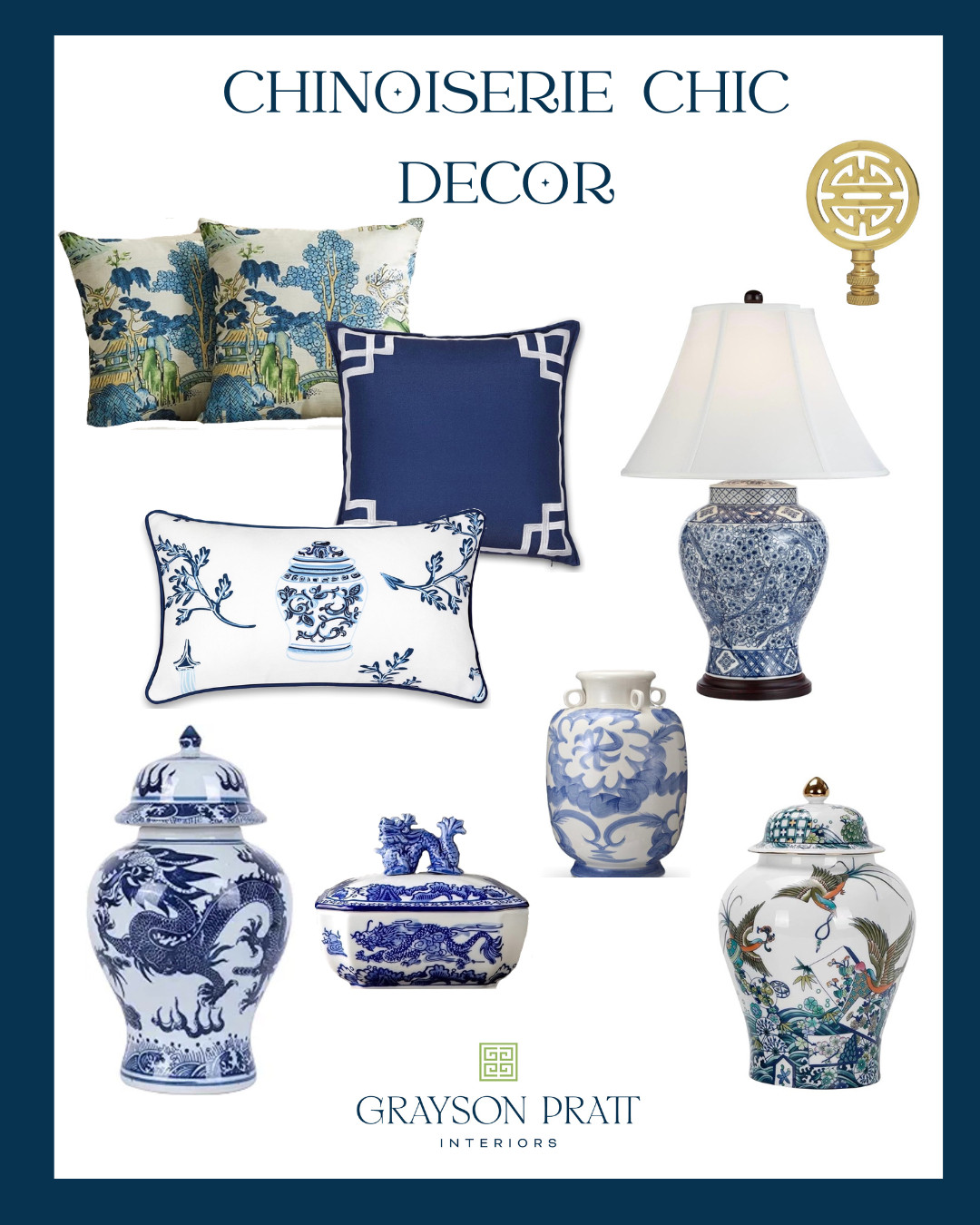 Chinoiserie Chic Classic Decor - Check out these fabulous Amazon finds! 

 #LTKHome