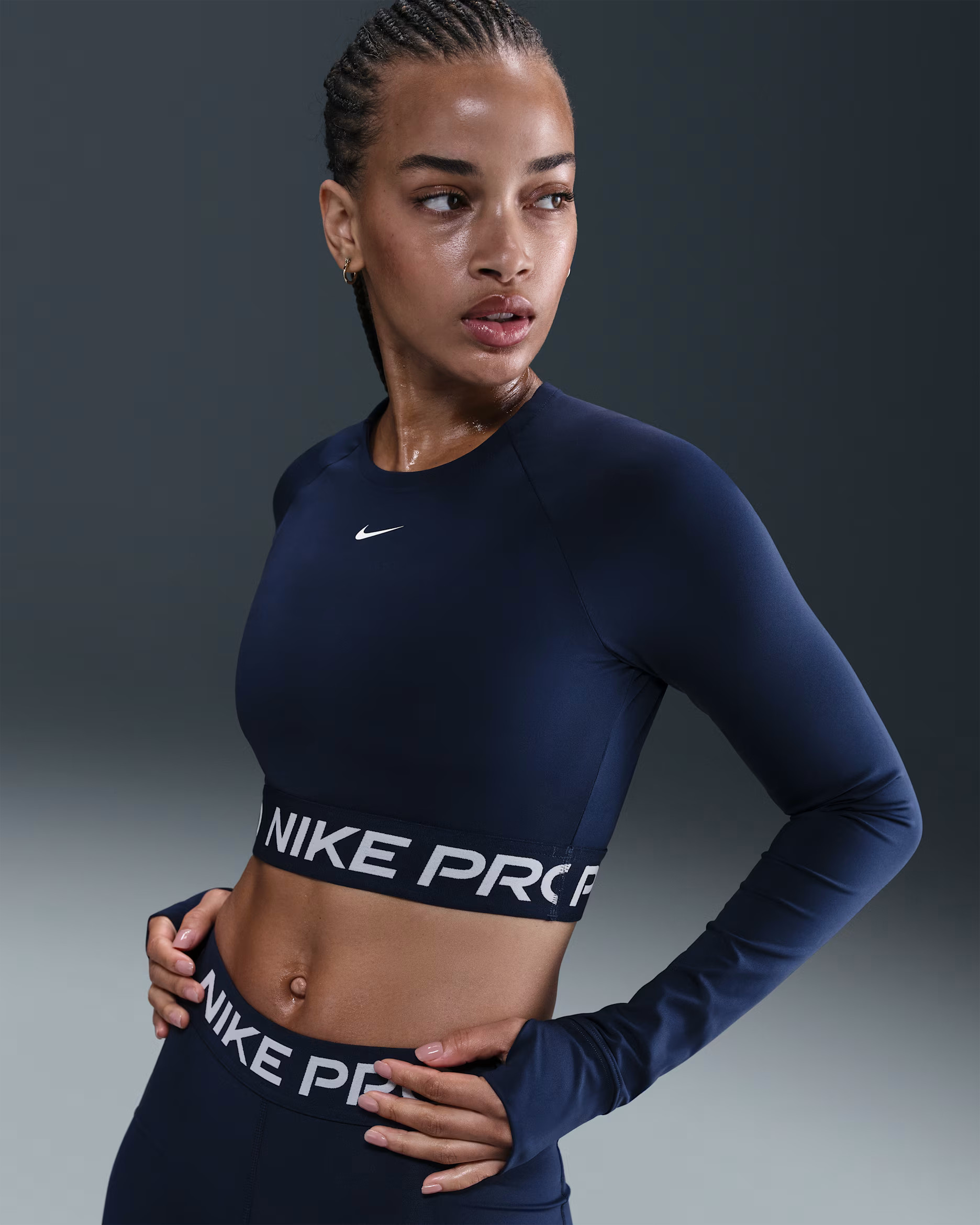 Nike Pro Women's Dri-FIT Cropped Long-Sleeve Top | Nike (US)