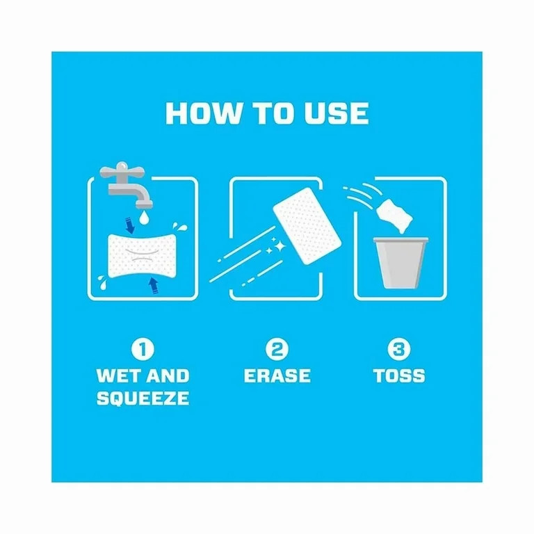 Mr. Clean Mr Clean Magic Eraser Sheets Original 16/Pack (90618) 24376040 | Walmart (US)