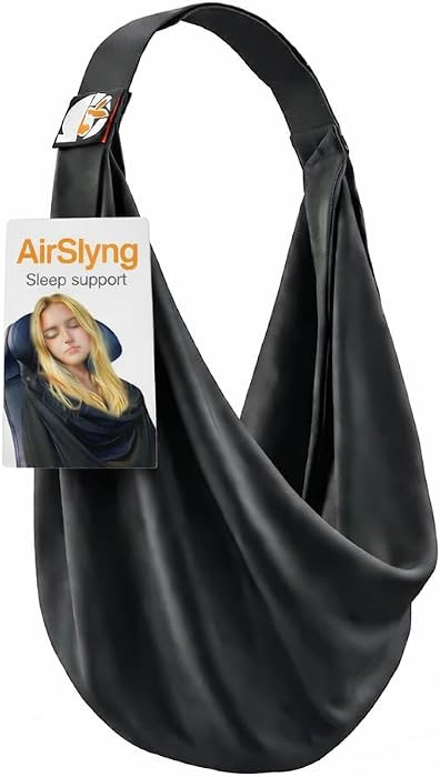The Slyng-Premium Travel Blanket System \u2013 Airplane Sleep Support, Blanket Body Sling for Dee... | Amazon (US)
