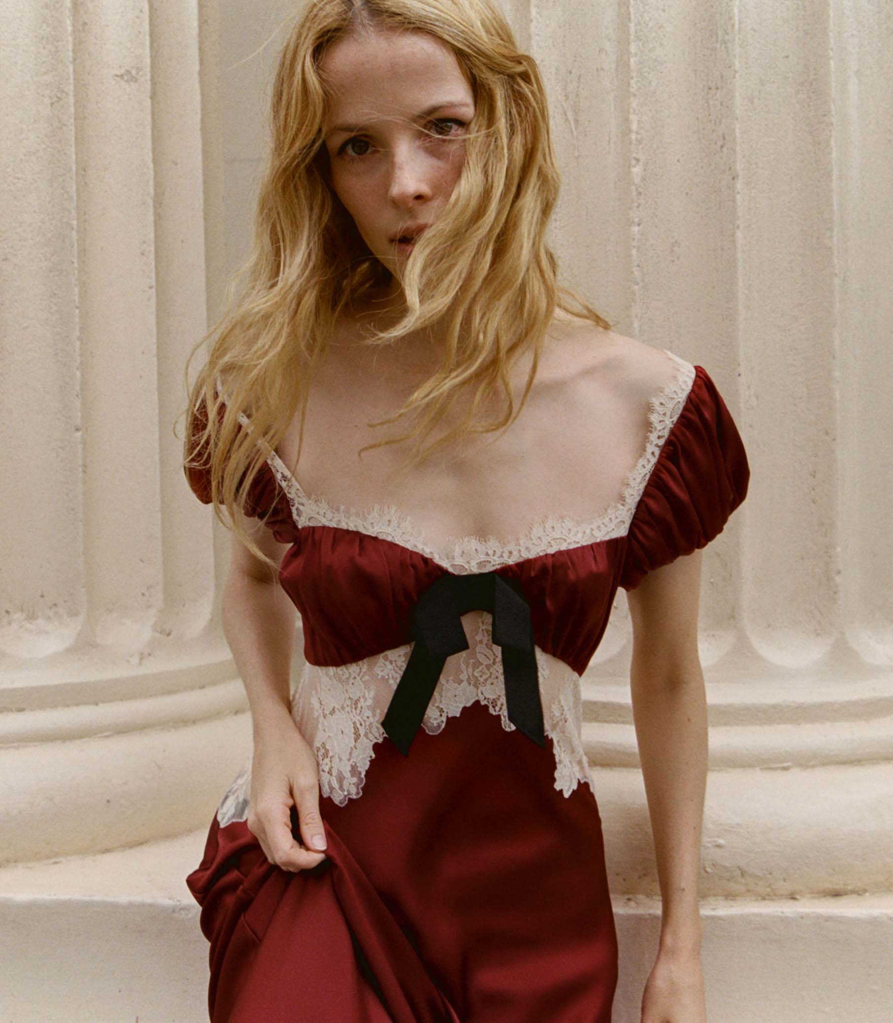 Veda Dress - Elderberry | DÔEN | DOEN