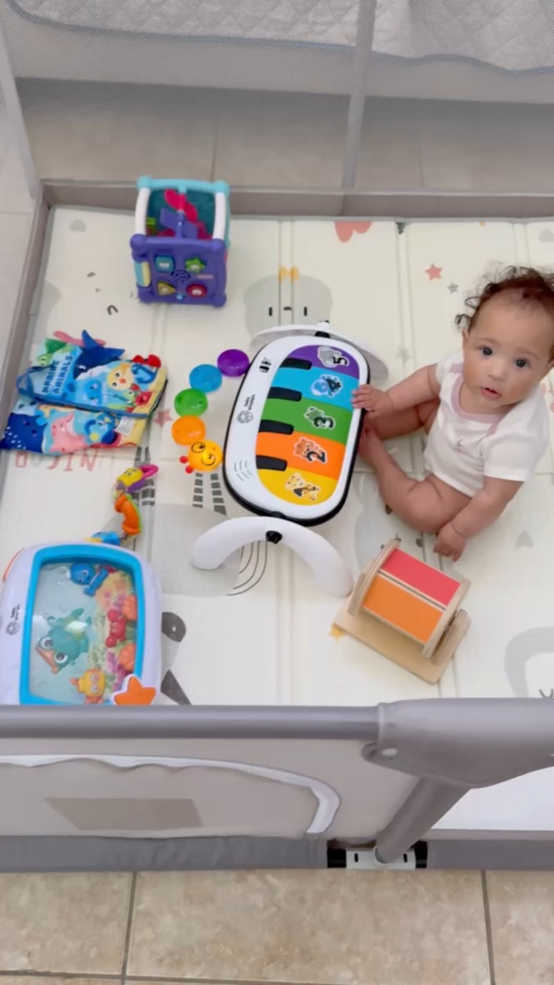 Baby play pen 🤍 

#LTKBaby #LTKKids #LTKBump