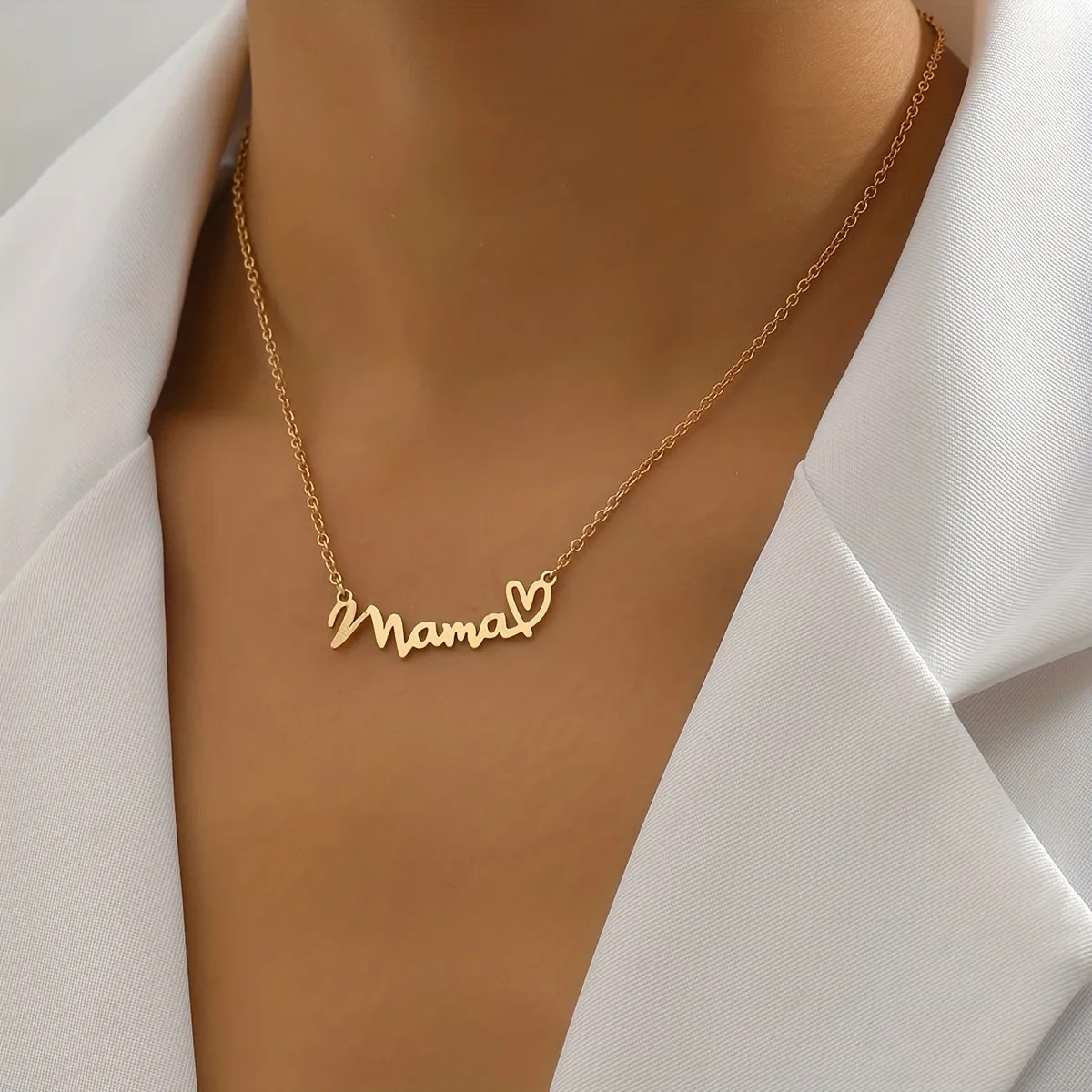 Sweeten Mom's Day with a Special MAMA Letter Pendant Necklace! | Temu Affiliate Program