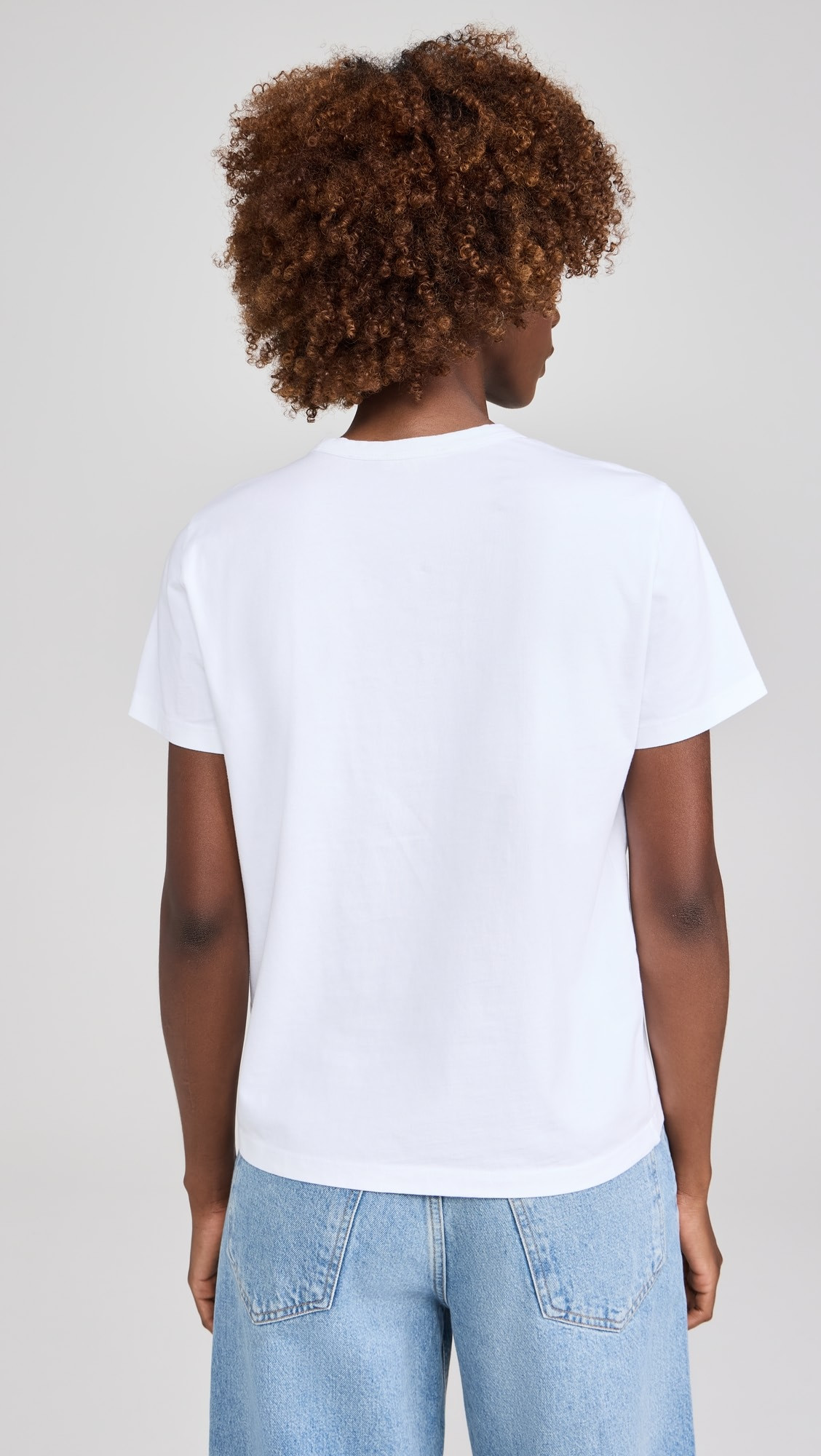 The Perfect Crewneck Tee in Allday Jersey | Shopbop