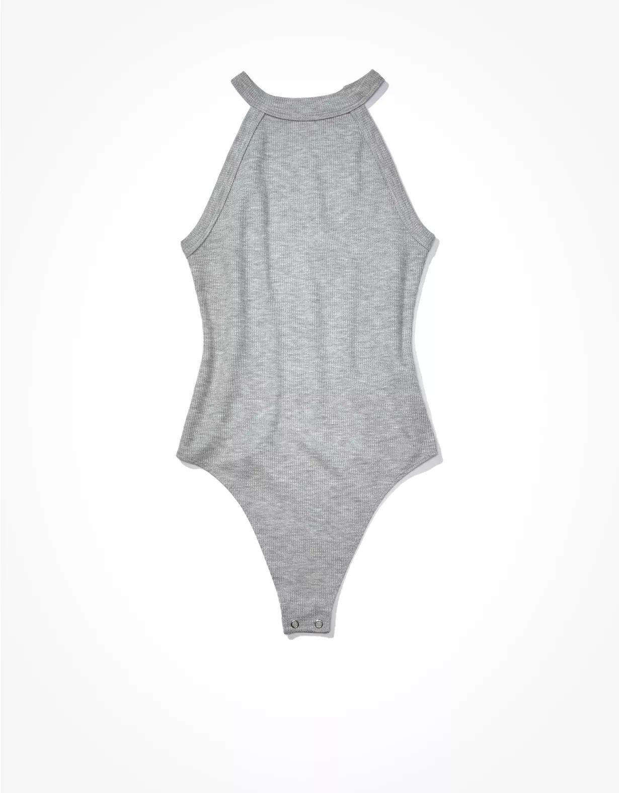 AE Waffle High Neck Bodysuit | American Eagle Outfitters (US & CA)