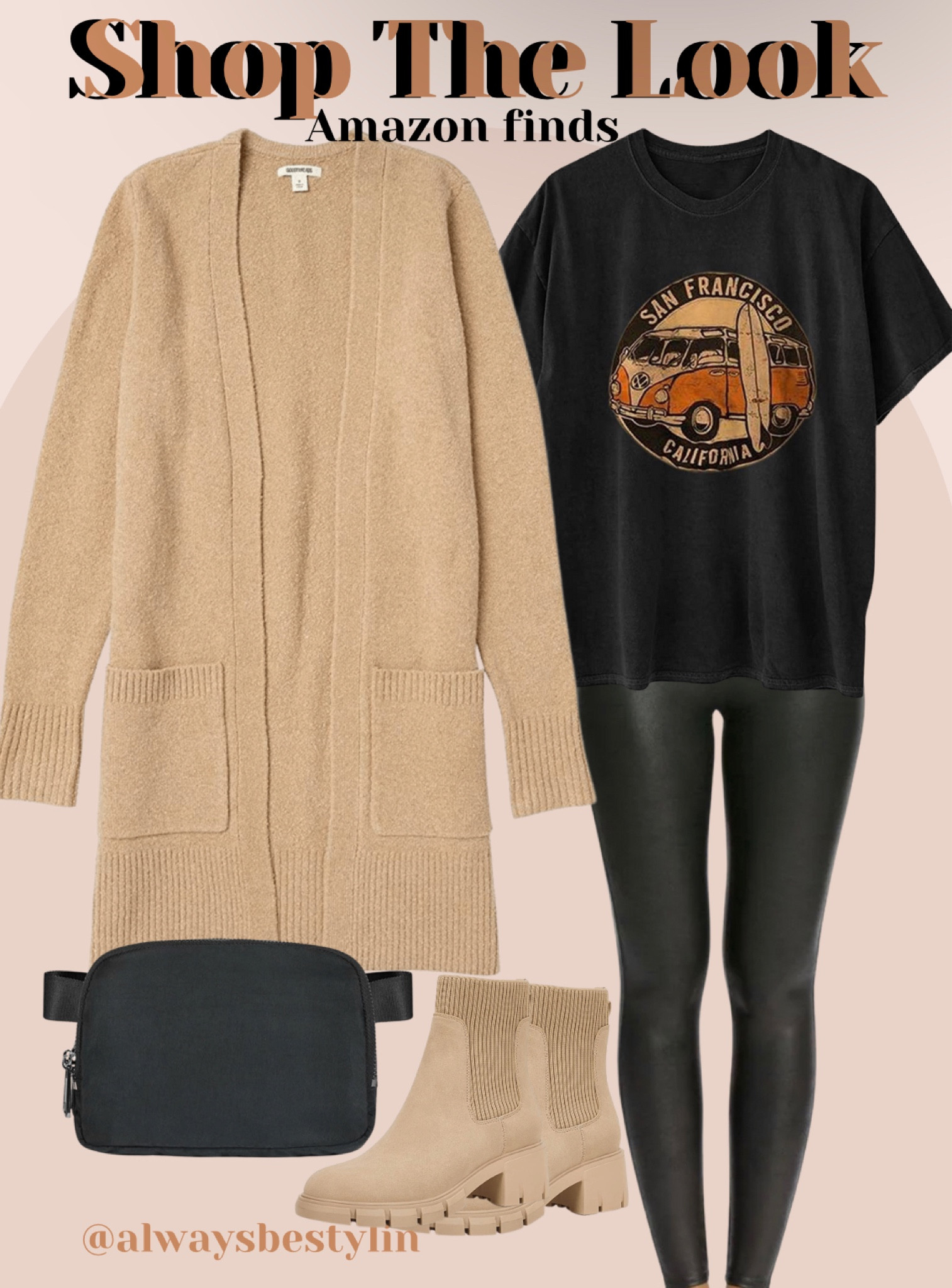 Amazon cozy fall outfit, amazon cozy fall fashion, amazon cozy style, amazon leather leggings, amazon cardigan, graphic tee, combat boots, belt bag. 





Amazon fashion finds 
Fall outfits 
Fall dress 
Fall 
Fall fashion 2022
Halloween 
Labor Day sales 
Fall decor 
Teacher outfits 
Home decor 
Work wear 
Knee high boots 
Leather bag 
Amazon outfit insp 
Fall outfits 2022 
Fall dress
Workwear 
Amazon fashion 
Amazon finds
Amazon fashion 
Walmart fashion 
Walmart finds 
Walmart shoes 
Athletic shoe 
Work Wear
Business Casual Casual
Cocktail dress
Back to School
Work blazers 
Jumpsuit 
Midsize fashion 
Wedding guest dress 
Plus size fashion 


#LTKSeasonal #LTKshoecrush #LTKstyletip