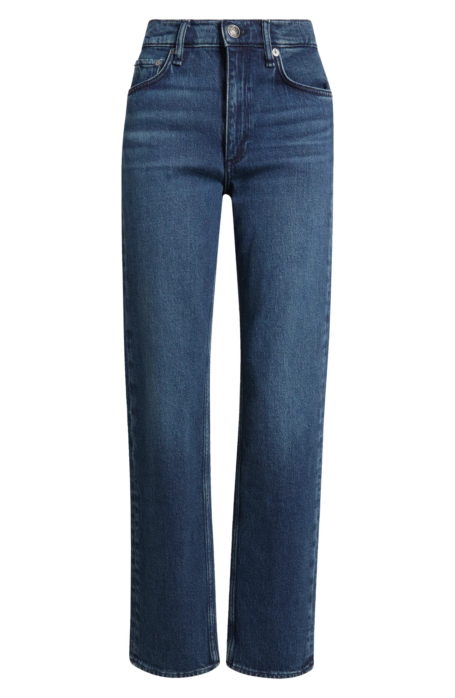 Harlow Mid Rise Straight Leg Jeans | Nordstrom