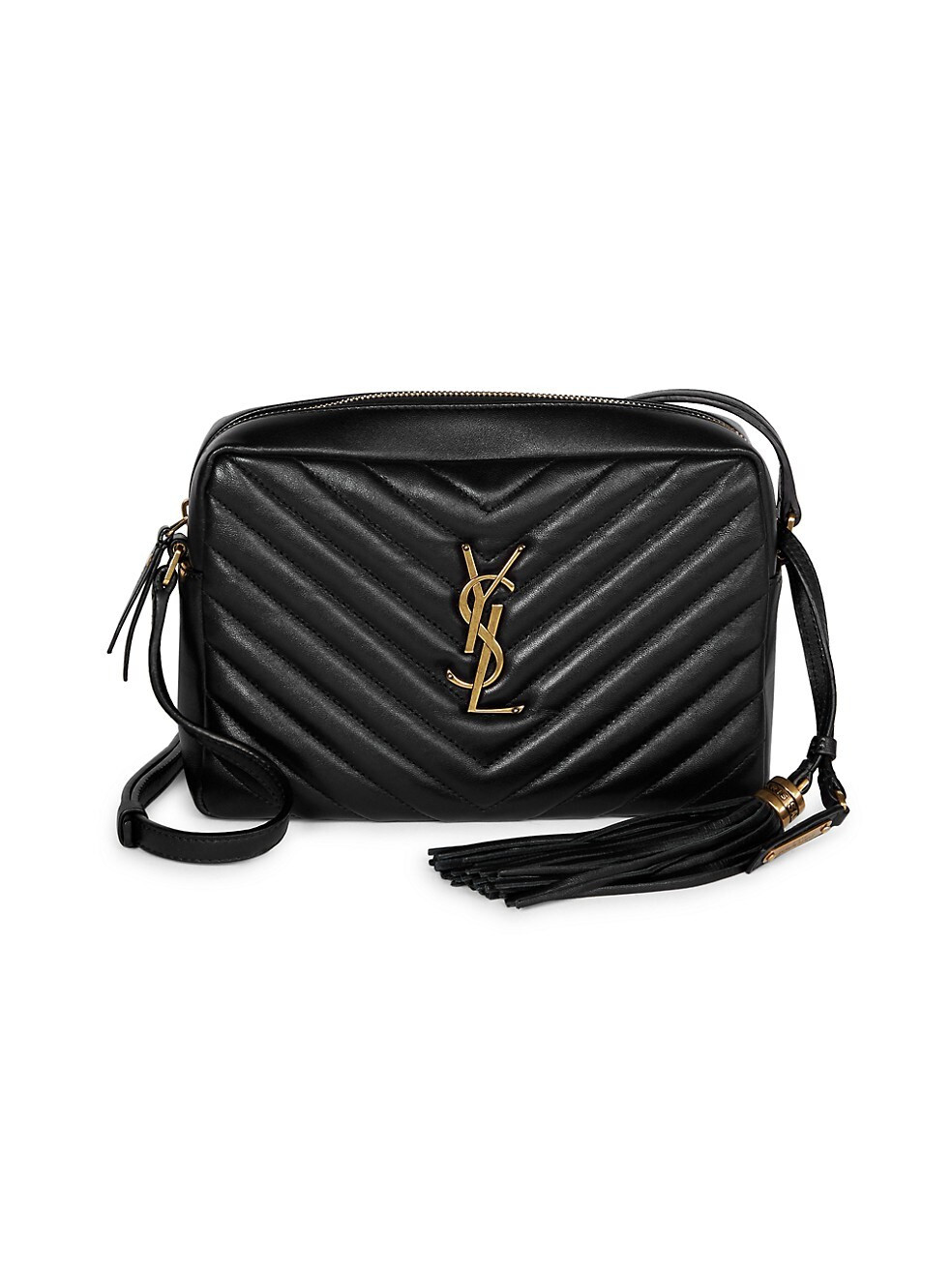 Saint Laurent Medium Lou Matelass Leather Camera Bag | Saks Fifth Avenue