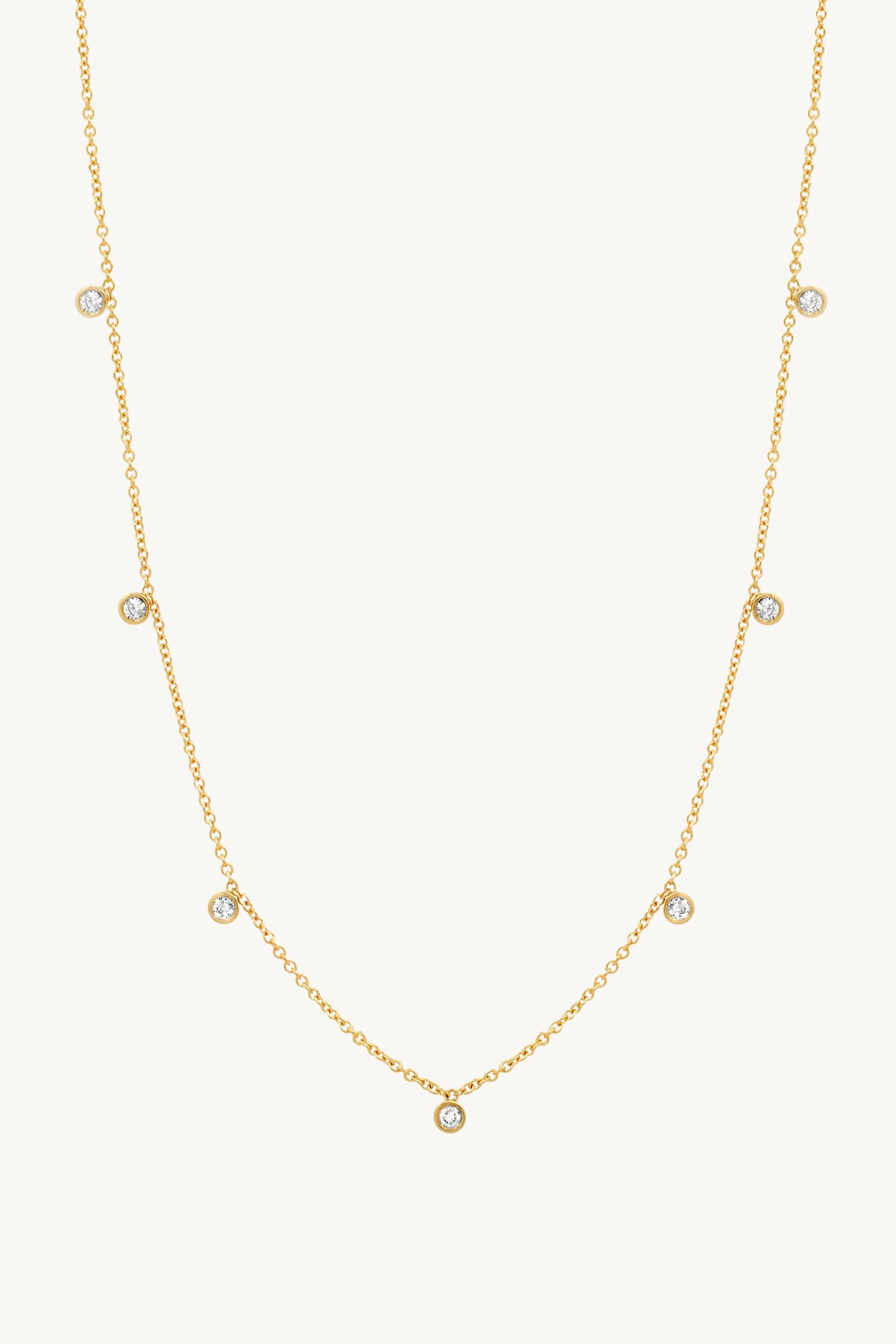 7 Diamond Necklace | BYCHARI