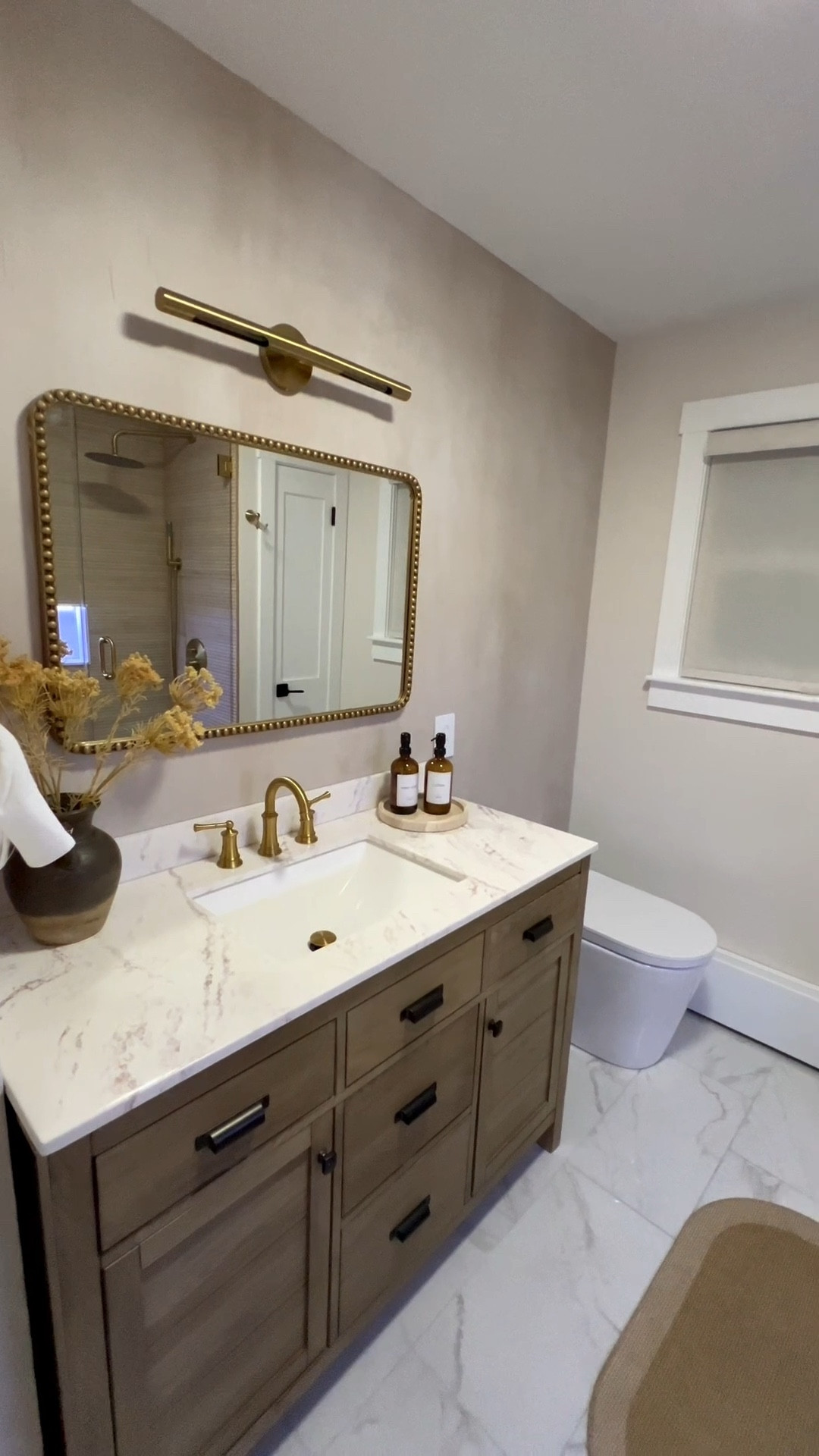 Bathroom DIY project! 
 

#LTKFamily #LTKHome #LTKActive