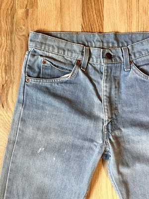 Vintage 70s Levis 505 Orange Tab 30 X 30 Straight Leg Denim Pants | eBay US