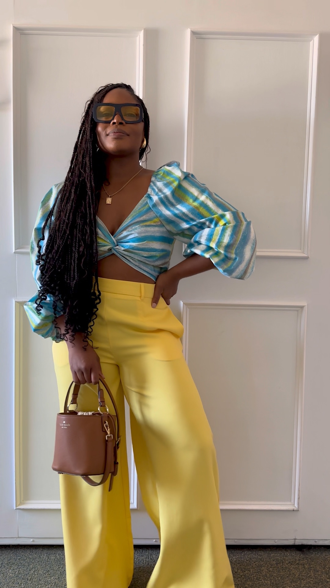 LOVE THESE WIDE LEG PANTSSS 🙌🏾 💙💛 #fashion #style #colorfuloutfit #widelegpants #summeroutfit #summerstyle

#LTKstyletip #LTKSeasonal #LTKbeauty