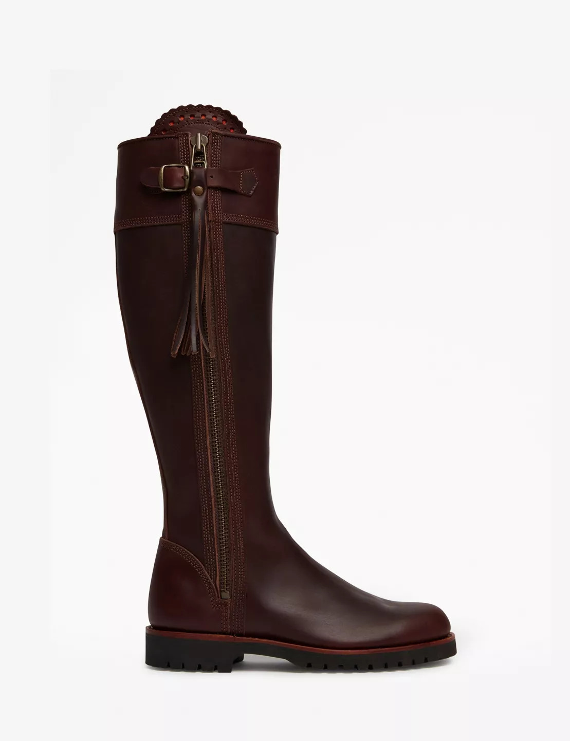 Long Tassel Boot - Conker | Penelope Chilvers