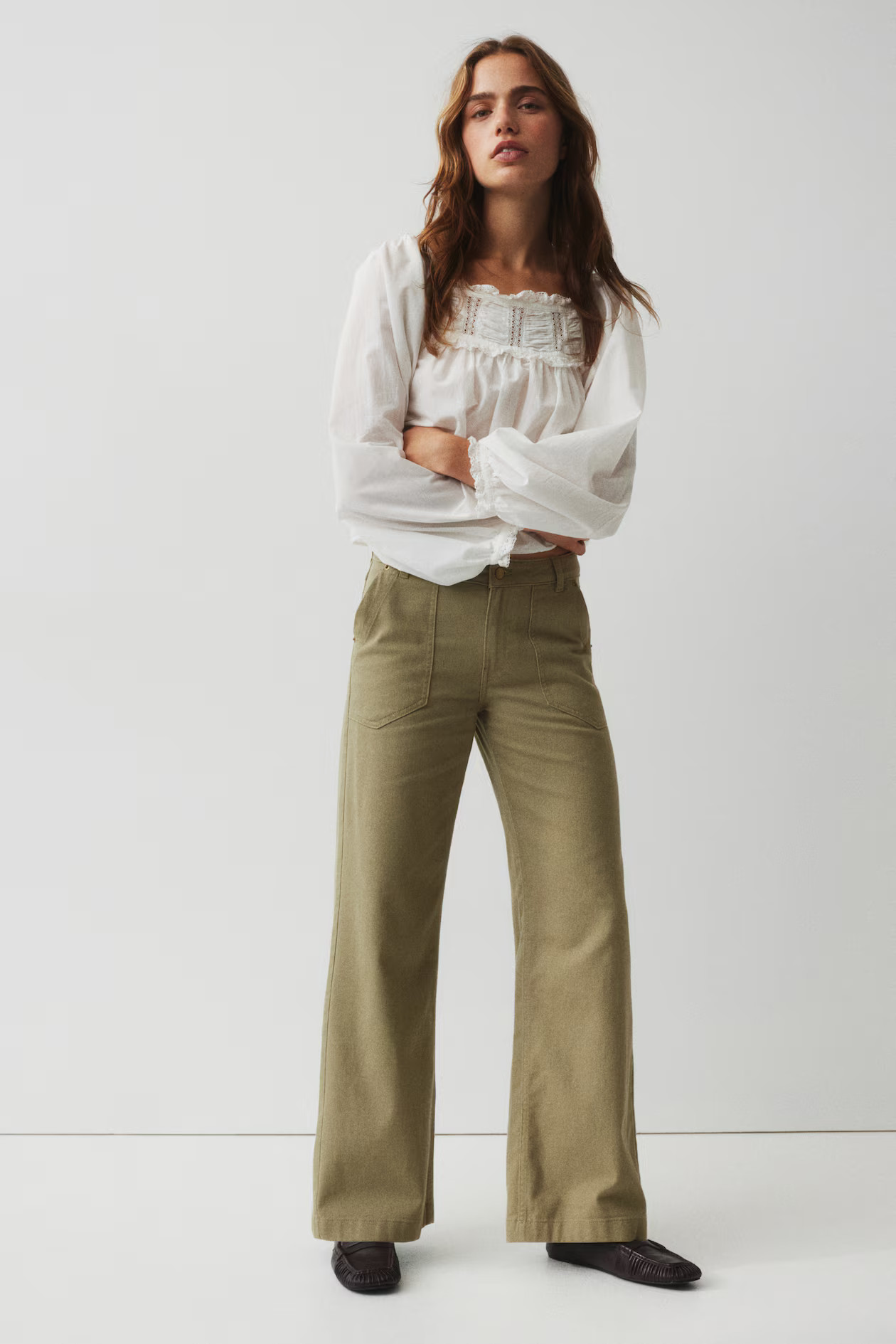Cotton Twill Pants | H&M (US + CA)