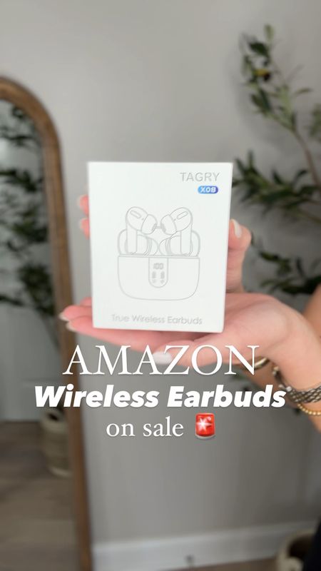 Amazon Wireless Earbuds 🚨 under $25 today on sale! The perfect Mother’s Day gift! This Amazon’s Choice has over 68K 4.5 star reviews! They have a LED Power Display and 60H Playback. They play 6 hours of music on a single full charge! Waterproof and sweat-proof! Pairing is easy and you can control them without your device! They come with three different ear tip sizes. 6 colors available! Perfect for exercise, travel, and work! 

*As an Amazon Influencer, I earn from qualifying purchases. #ad

Headphone, Amazon finds, found it on Amazon, Amazon must have, Amazon best seller, Mother’s Day gift, gift idea, gift guide, tagry, tagry x08, tagry buds 

#LTKfindsunder50 #LTKsalealert #LTKGiftGuide
