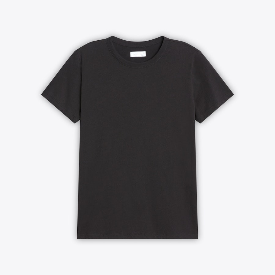 Cotton Fitted Crewneck Tee | Italic