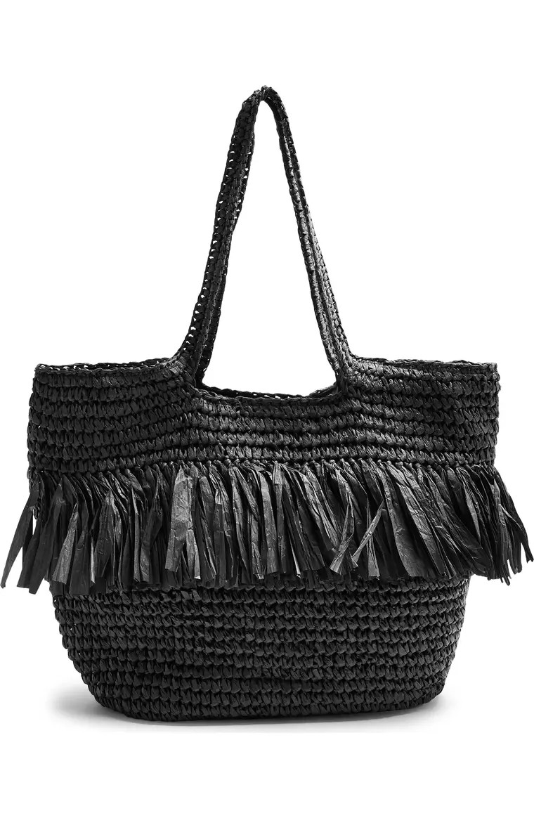 Fenn Fringe Straw Tote | Nordstrom