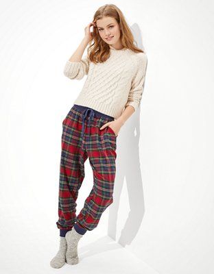 AE Flannel PJ Jogger | American Eagle Outfitters (US & CA)