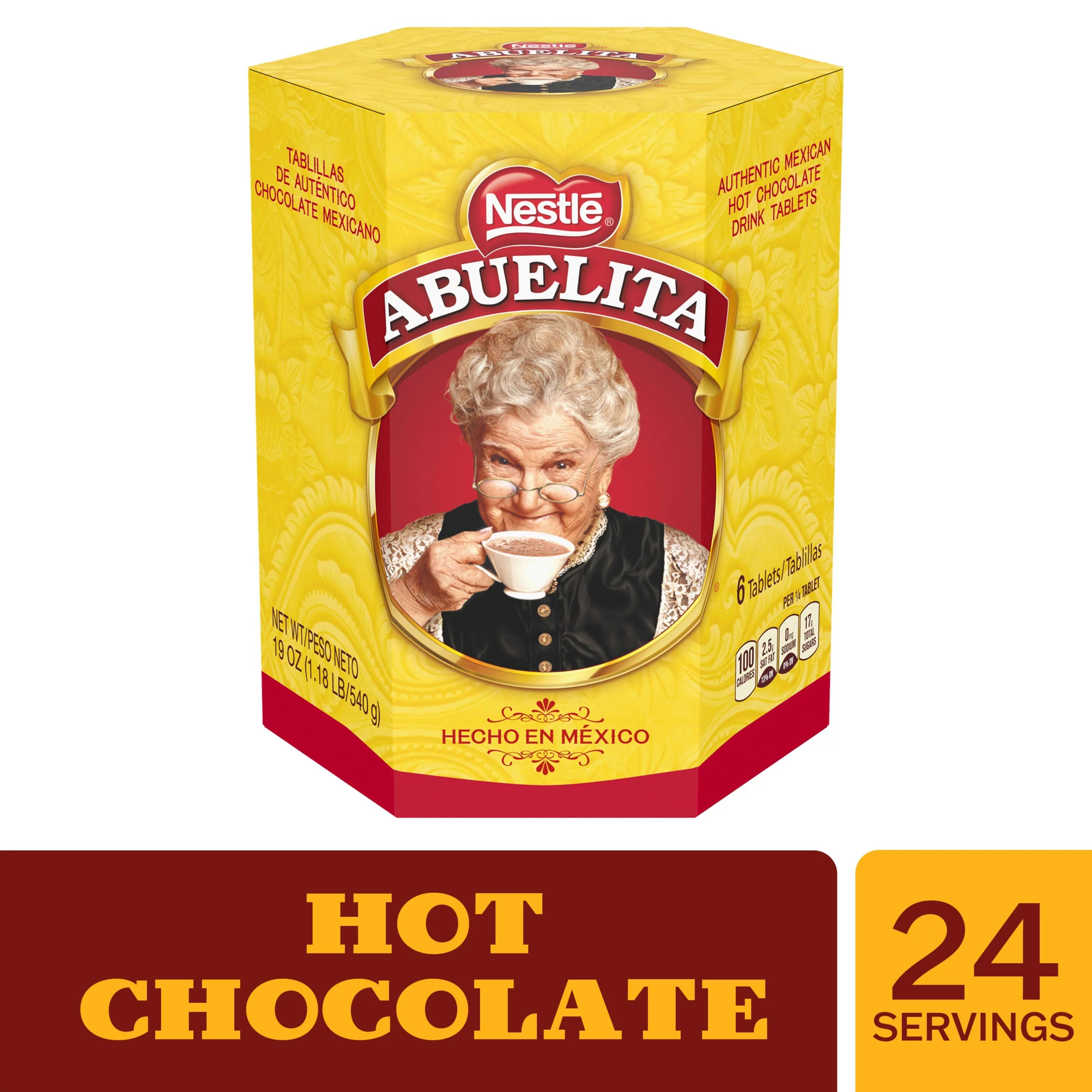 Nestle Abuelita Mexican Hot Chocolate Tablets, 19 oz, Box | Walmart (US)