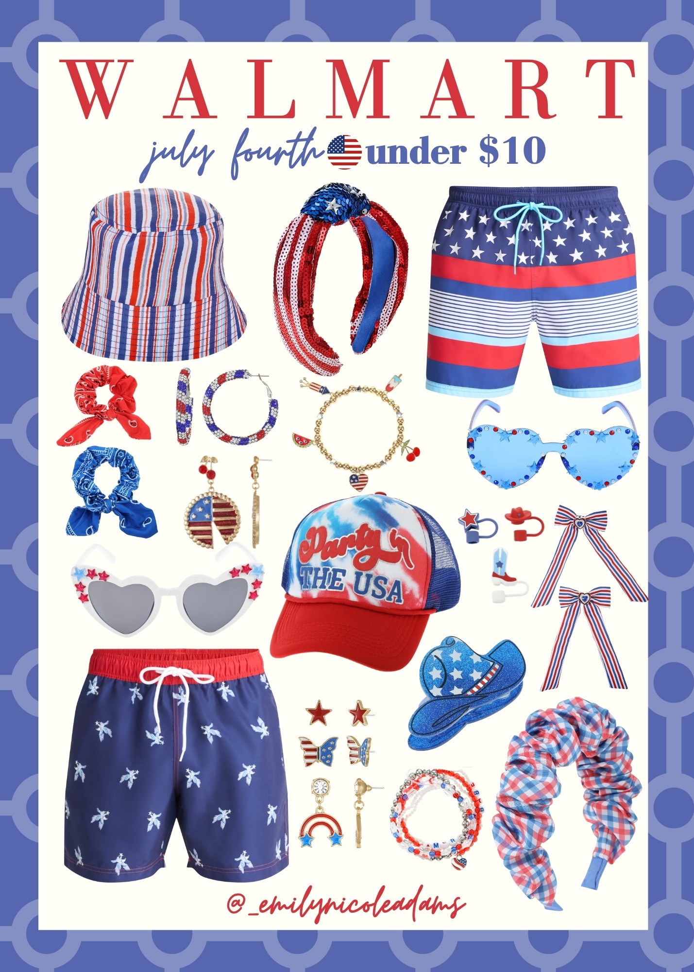Walmart July 4th Decor🩵❤️ Walmart Fourth of July, Walmart party, Walmart favorites, Walmart shopping, Walmart deals, July 4th, Fourth of July, patriotic decor, patriotic deals, party supplies, party decor 

#LTKStyleTip #LTKSaleAlert #LTKParties