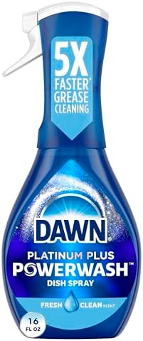 Dawn Platinum Powerwash Dish Spray, Dish Soap, Fresh Scent, 16 Fl Oz | Amazon (US)