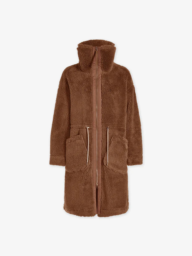 Logan Sherpa Coat | Varley US | Varley USA