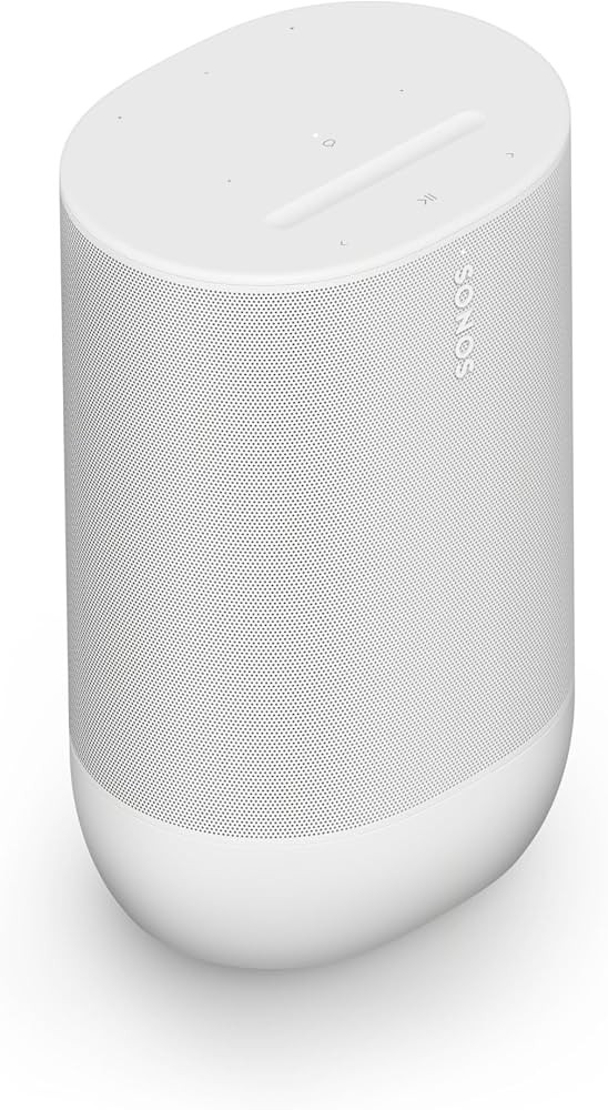 Sonos Move 2 - White - Wireless Portable Bluetooth Speaker | Amazon (US)