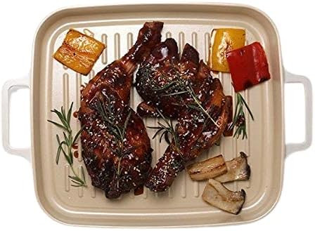 NEOFLAM FIKA BBQ Grill Pan for Stovetops and Induction | Dishwasher & Oven Safe | Made in Korea (... | Amazon (US)