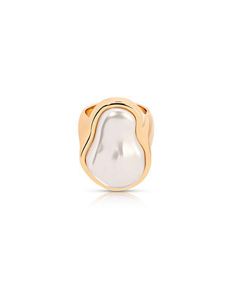 Sea-born Mother of Pearl Statement Ring | Macy's