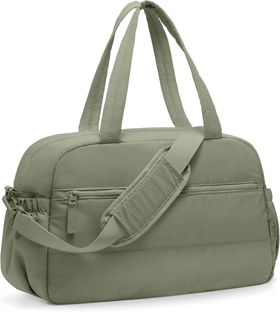 Gym Bag for Women, Travel Duffle Bags with Wet Pocket, Lightweight Carry on Bag Overnight Weekend... | Amazon (US)