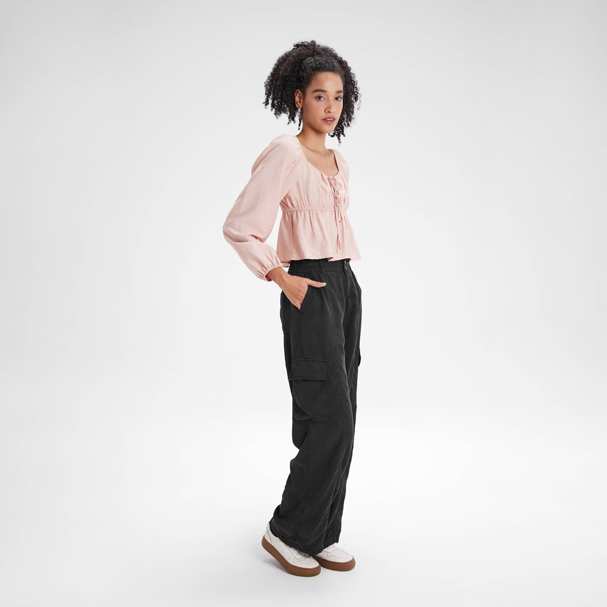 Women's High-Rise Straight Leg Cargo Pants - Wild Fable™ | Target