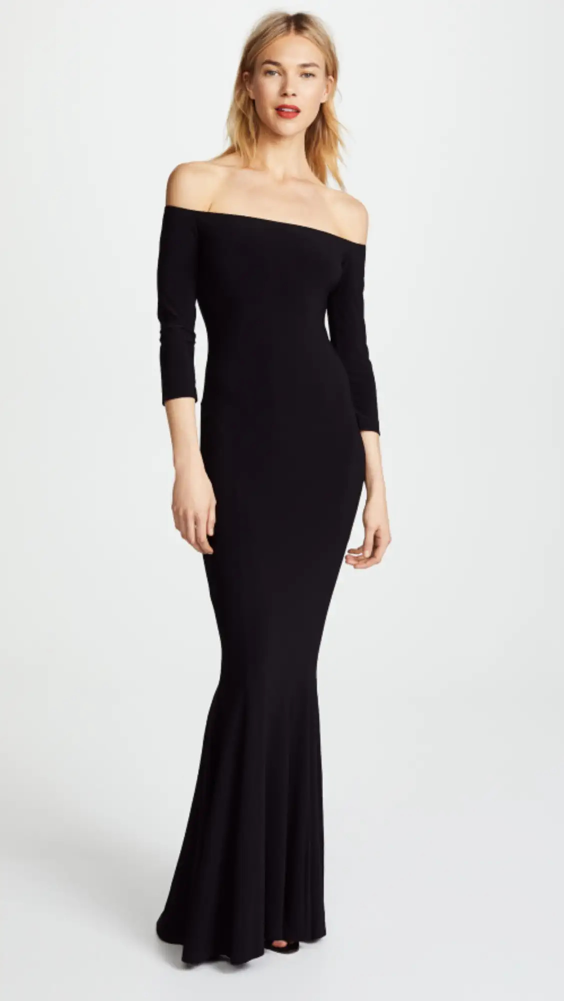 Norma Kamali Kamali Kulture Off Shoulder Fishtail Gown | Shopbop | Shopbop